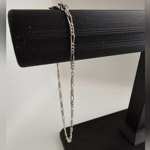 8.25 Inch Italian Sterling Silver Chain Bracelet